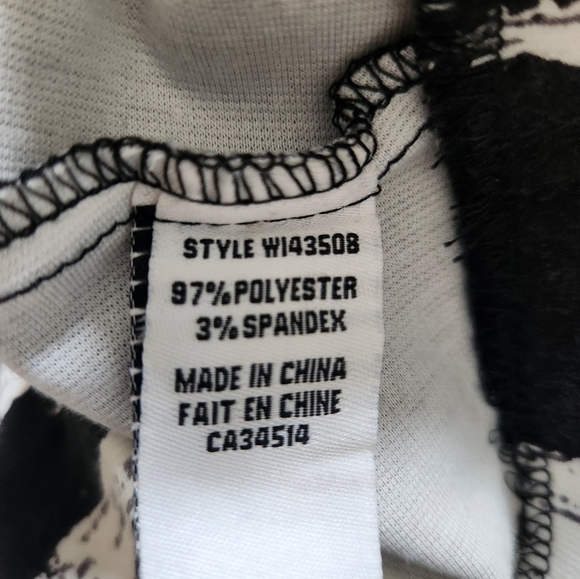 JULES & LEOPOLD Black and white midi stripped skirt Size S - Picture 3 of 6